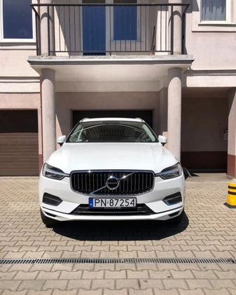 Volvo XC 60 cena 100737 przebieg: 102000, rok produkcji 2018 z Konin małe 326